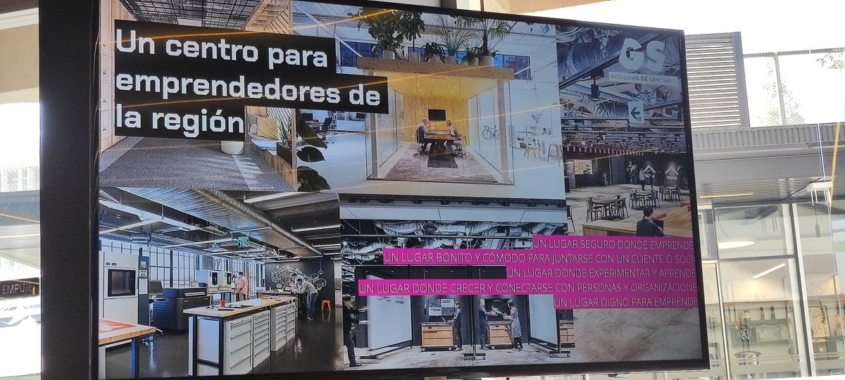 Presentación del HUB Metropolitano como un centro para emprendedores de la región