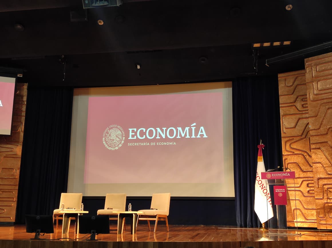 Auditorio de la Secretaría de Economía de México durante el Taller APEC sobre mujeres en comercio electrónico